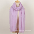 Leisure neutral style plain solid viscose shawl